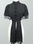 Black Beaded Shoulder Cape, 1880s_1 by James Madison University