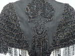 Black Beaded Shoulder Cape, 1880s_2