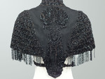 Black Beaded Shoulder Cape, 1880s_3