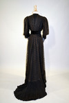 Black Silk and Lace Dress, 1890s_3