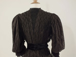 Black Silk and Lace Dress, 1890s_4