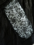Black Silk and Lace Dress, 1890s_8
