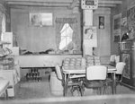 Basye Community Store, Inside view picturing a card table, jukebox, and loaves of bread. by William Garber