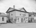 Community Store, alternate view of the front and side. by William Garber