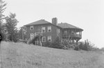 Orkney Springs Hotel, view from the side. Orkney Springs, Va. by William Garber