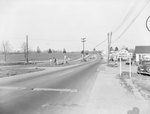 View of the intersection at Kamp Washington, Fairfax, Va. by William Garber