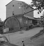 Mt. Jackson Mill, distant view from the side. Mt. Jackson, Va. by William Garber