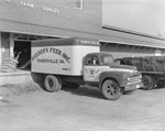 Company truck for Feeder's Feed, Inc. Side view by William Garber