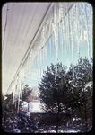 Icicles on back of house by James Madison University
