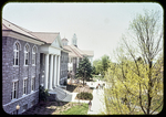 View of Madison's Library and Wilson Hall seen from Burrus Hall by James Madison University