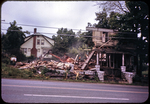 Byrd houses being demolished by James Madison University